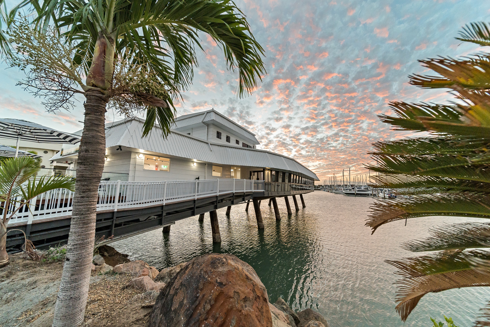 Marina waterfront view from The Pier